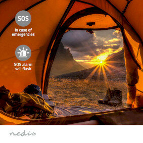 Noodradio  Draagbaar Model DAB+ / FM Batterij Gevoed Handslinger Solar Powered USB Gevoed  Wekker 
