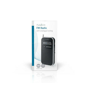FM-Radio  Draagbaar Model  AM / FM Batterij Gevoed Analoog 1.5 W Zwart-Wit Scherm Koptelefoonoutput  IP20 