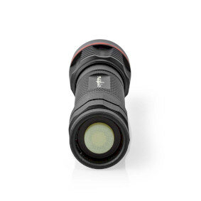 LED-Zaklamp  Batterij Gevoed 3.7 V DC 10 W N/A Incl. batterij(en) Oplaadbaar  Nominale lichtstroom: 1000 lm Lichtbereik: 200 m  Stralingshoek: 10 &deg;