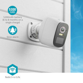 SmartLife Camera voor Buiten  Spotlight | 4MP Quad HD 1440p / 2560x1440 