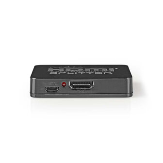HDMI Splitter  2 poort(en) 2x HDMI Output  4K@30Hz 2.25 Gbps ABS PVC Zwart