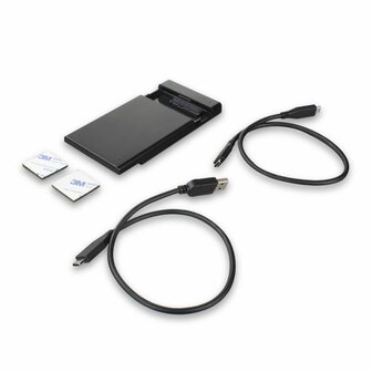 ACT AC1225 | USB-C 3.2 Gen2 2.5" SATA HDD/SSD Behuizing | Tool-Free | 10 Gbps
