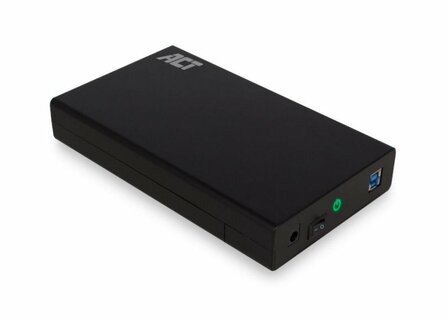 ACT AC1405 | 3,5" SATA HDD Behuizing | USB 3.2 Gen1 (5 Gbit/s) | Schroefloos Design