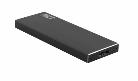 ACT AC1600 | USB 3.2 Gen1 M.2 SATA SSD Behuizing | Aluminium | 5 Gbps