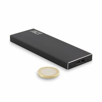 ACT AC1600 | USB 3.2 Gen1 M.2 SATA SSD Behuizing | Aluminium | 5 Gbps