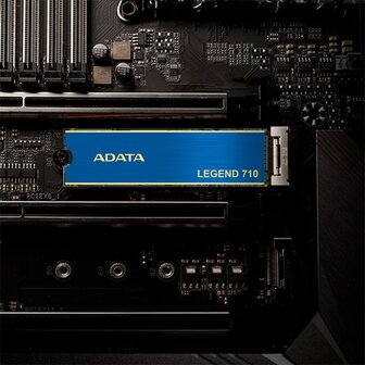 ADATA Legend 710 | 512GB NVMe SSD | M.2 Gen3 | 2400 MB/s Lezen | 1600 MB/s Schrijven