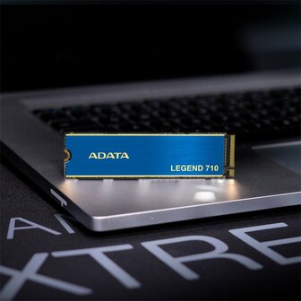 ADATA Legend 710 | 512GB NVMe SSD | M.2 Gen3 | 2400 MB/s Lezen | 1600 MB/s Schrijven