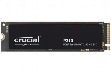 Crucial P310 | 2TB NVMe SSD | M.2 | Gen4 | 7.100MB/s Lezen | 6.000MB/s Schrijven