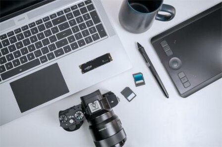 Crucial P3 | 4TB NVMe SSD | M.2 Gen3 | 3.500MB/s Lezen | 3.000MB/s Schrijven