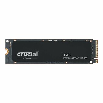 Crucial T705 | 4TB NVMe SSD | M.2 Gen5 | 14.100 MB/s Lezen | 12.600 MB/s Schrijven