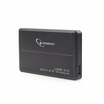 Gembird EE2-U3S-2 | 2,5" SATA HDD/SSD Behuizing | USB 3.0 (5 Gbit/s)