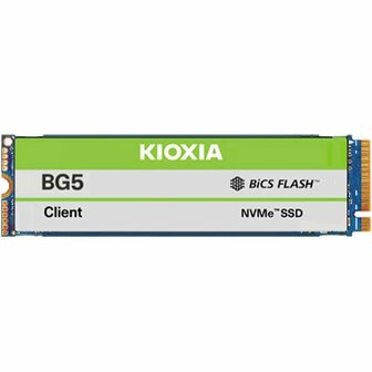 Kioxia KBG50ZNV256G | 256GB NVMe SSD | M.2 | Gen4 | 3.400 MB/s Lezen | 1.900 MB/s Schrijven | Pulled