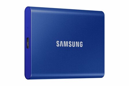 Samsung T7 | Externe SSD | 2TB | USB 3.2 Gen2 | 1.050MB/s Lezen | 1.000MB/s Schrijven | Blauw