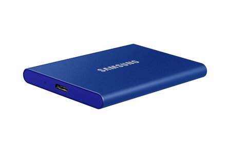 Samsung T7 | Externe SSD | 2TB | USB 3.2 Gen2 | 1.050MB/s Lezen | 1.000MB/s Schrijven | Blauw