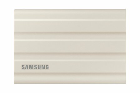 Samsung T7 Shield | Externe SSD | 2TB | USB 3.2 Gen2 | 1.050MB/s Lezen | 1.000MB/s Schrijven | Beige