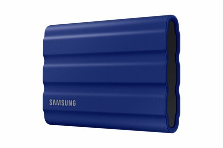 Samsung T7 Shield | Externe SSD | 2TB | USB 3.2 Gen 2 | 1.050MB/s | Blauw | Schokbestendig &amp; Duurzaam