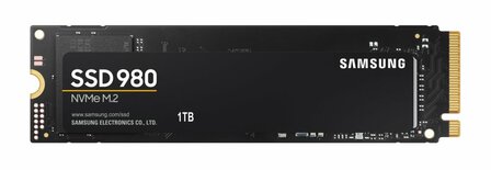Samsung 980 | 1TB NVMe SSD | M.2 Gen3 | 3.500 MB/s Lezen | 3.000 MB/s Schrijven