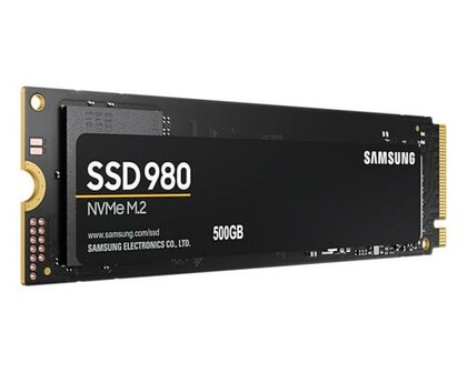 Samsung 980 | 500GB NVMe SSD | M.2 Gen3 | 3.100MB/s Lezen | 2.600MB/s Schrijven