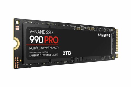 Samsung 990 PRO | 2TB NVMe SSD | M.2 Gen4 | 7.450MB/s Lezen | 6.900MB/s Schrijven