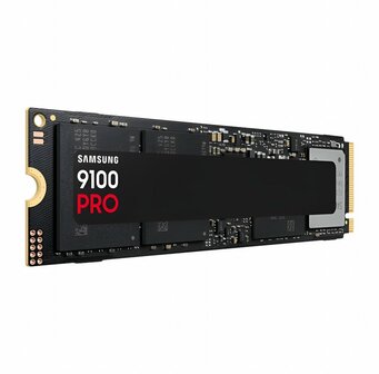 Samsung 9100 PRO | 4TB NVMe SSD | M.2 | Gen5 | 14.800MB/s Lezen | 13.400MB/s Schrijven