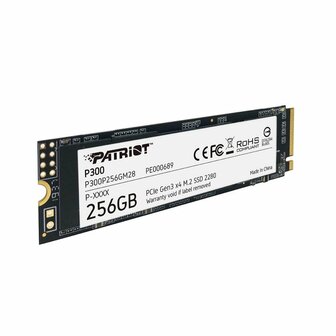 Patriot P300 | 256GB NVMe SSD | M.2 Gen3 | 1.700MB/s Lezen | 1.100MB/s Schrijven