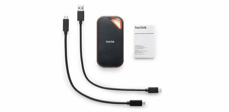 SanDisk Extreme PRO Portable | Externe SSD | 2000GB | USB 3.2 | Zwart | Compact &amp; Robuust