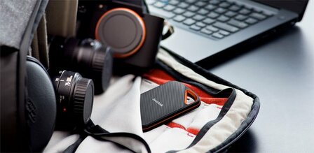 SanDisk Extreme PRO Portable | Externe SSD | 2000GB | USB 3.2 | Zwart | Compact &amp; Robuust