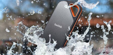 SanDisk Extreme PRO Portable | Externe SSD | 2000GB | USB 3.2 | Zwart | Compact &amp; Robuust