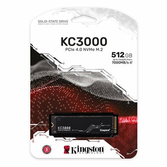 Kingston KC3000 | 512GB M.2 NVMe SSD | PCIe 4.0 x4 | 3D TLC NAND