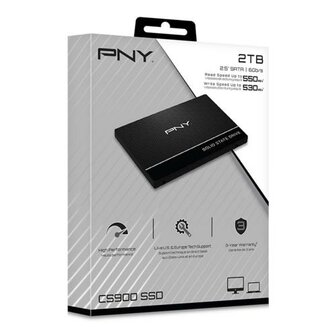 PNY CS900 | 2.5 inch SSD | 2000GB | SATA III | 3D TLC NAND