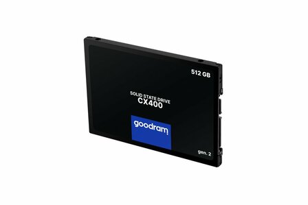 Goodram CX400 | 512GB SATA SSD | 2.5'' | 550MB/s Lezen | 500MB/s Schrijven