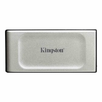 Kingston XS2000 | Externe SSD | 500GB | USB 3.2 Gen2x2 | 2.000MB/s Lezen | 2.000MB/s Schrijven | Zilver