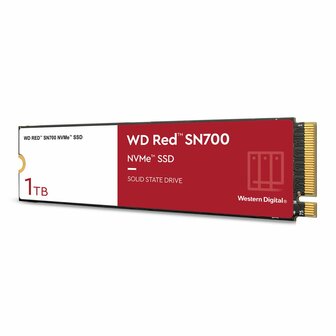 Western Digital Red SN700 | 1TB NVMe SSD | M.2 | Gen3 | 3.430MB/s Lezen | 3.000MB/s Schrijven
