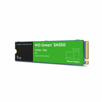 Western Digital SN350 QLC | 1TB NVMe SSD | M.2 Gen3 | 3.200MB/s Lezen | 2.500MB/s Schrijven