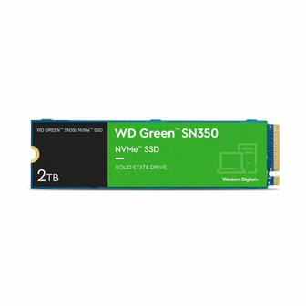 Western Digital Green SN350 | 2TB NVMe SSD | M.2 Gen3 | 3.200MB/s Lezen | 3.000MB/s Schrijven
