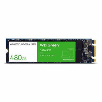 Western Digital Green | 480GB SATA SSD | M.2 | 545MB/s Lezen | 430MB/s Schrijven