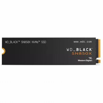 Western Digital Black SN850X | 8TB NVMe SSD | M.2 Gen4 | 7.200MB/s Lezen | 6.600MB/s Schrijven