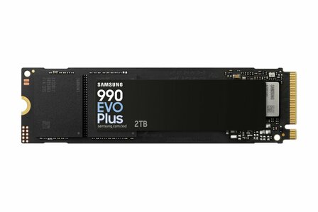 Samsung 990 EVO Plus | 2TB NVMe SSD | M.2 Gen4 | 7.250MB/s Lezen | 6.300MB/s Schrijven