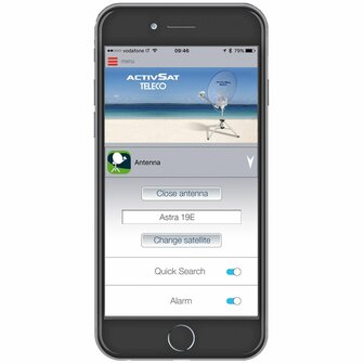  Teleco Activsat 85T Smart DiSEqC Transparant 85cm Twin
