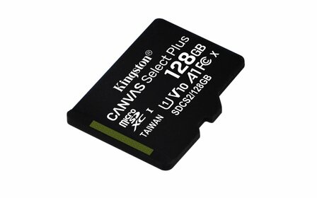 Kingston Canvas Select Plus | MicroSDXC | 128GB | Class 10 | UHS-I U1