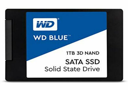 Western Digital Blue | 250GB SATA SSD | 2.5'' | 555MB/s Lezen | 440MB/s Schrijven