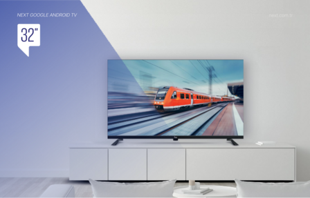  NextStar YE-32020GFSG4 32&Prime; (82 cm) HD Frameless Android TV 