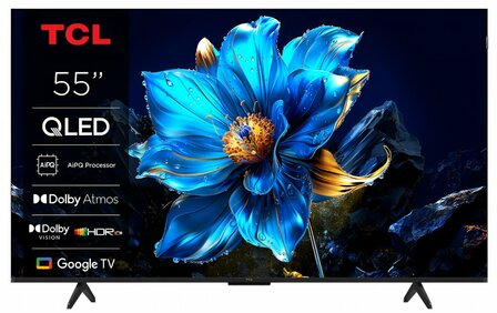 TCL 55P79K | 55'' Ultra HD 4K | QLED Smart TV | Wifi | Google TV | Dolby Vision | 60Hz (2025)