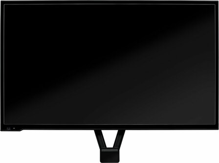 Logitech TV Mount for MeetUp 939-001498 | Bevestigingsbeugel voor MeetUp ConferenceCam | VESA-montage | Boven of onder scherm | Zwart