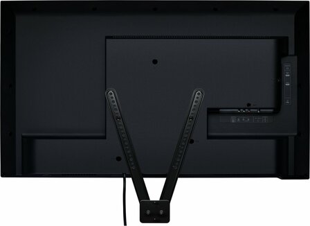 Logitech TV Mount for MeetUp 939-001498 | Bevestigingsbeugel voor MeetUp ConferenceCam | VESA-montage | Boven of onder scherm | Zwart