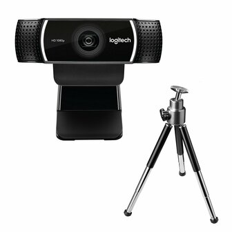Logitech C922 Pro Stream | 1080p 30FPS USB Webcam met Microfoon
