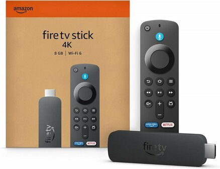 Amazon Fire TV Stick 4K | 2024 Model | Ultra HD Streaming | Wi-Fi 6