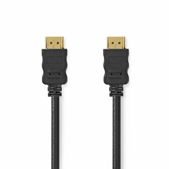 Nedis CVGL34060BK15 | HDMI kabel | 1,5 m | HDMI Type A (Standaard) Male-naar-Male | 4K | Zwart