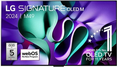 LG M4 Evo OLED65M49LA 65" | Wireless Ultra HD 4K OLED Smart TV | WebOS + Wifi | Dolby Vision | OLED Perfect Black Levels | 120Hz