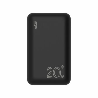 Silicon Power QS58 | Powerbank | 20000 mAh | Li-Po | USB-C &amp; USB-A | Zwart